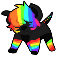 Rainbow Pup