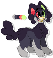 Nighttime Kiwi Melon Dog