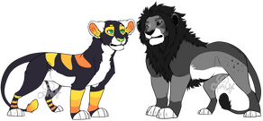 Spooky Lions